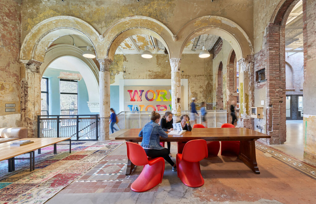 A learning area in MuseumLab