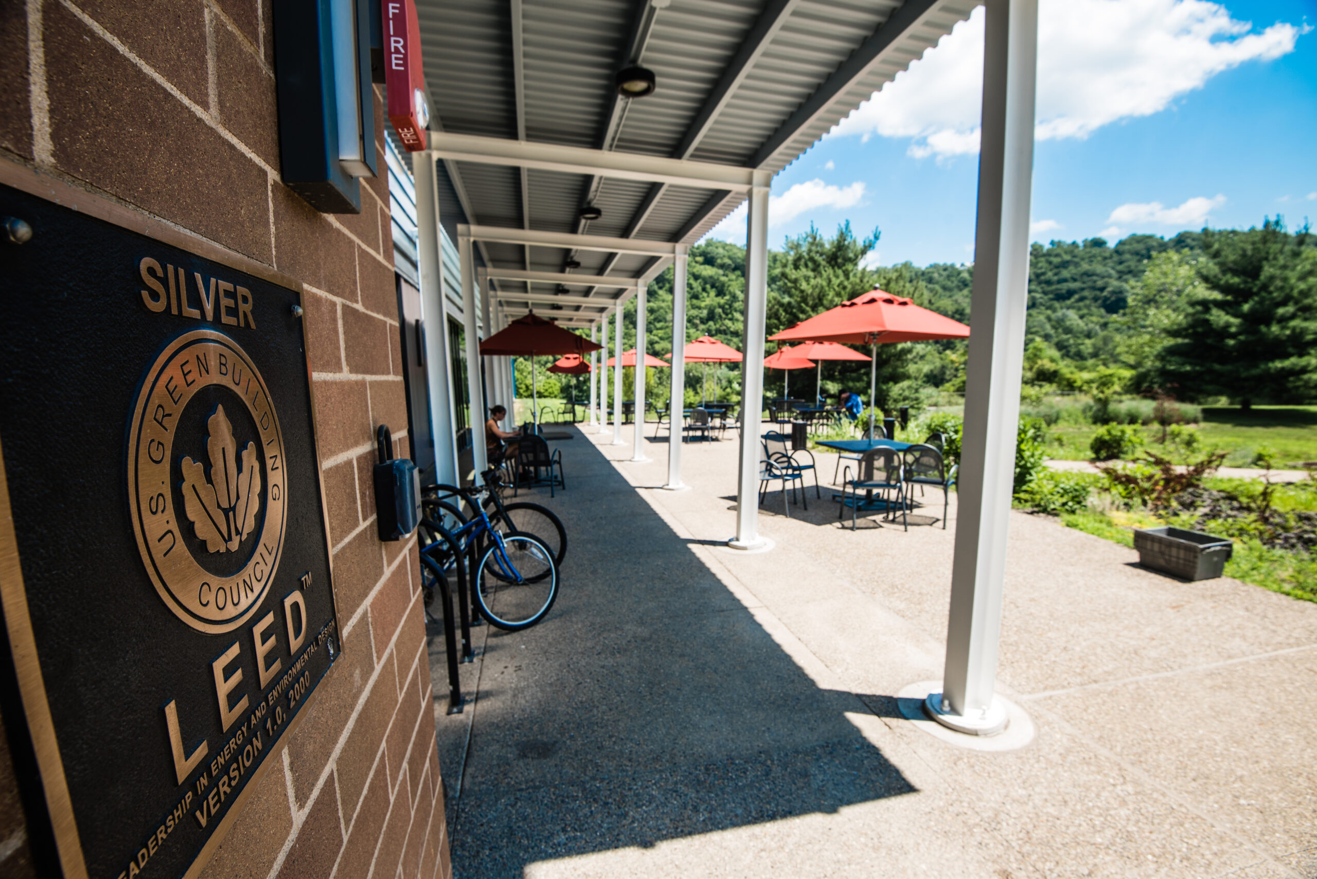 Greater Pittsburgh Food Bank Exterior LEED Plaque 